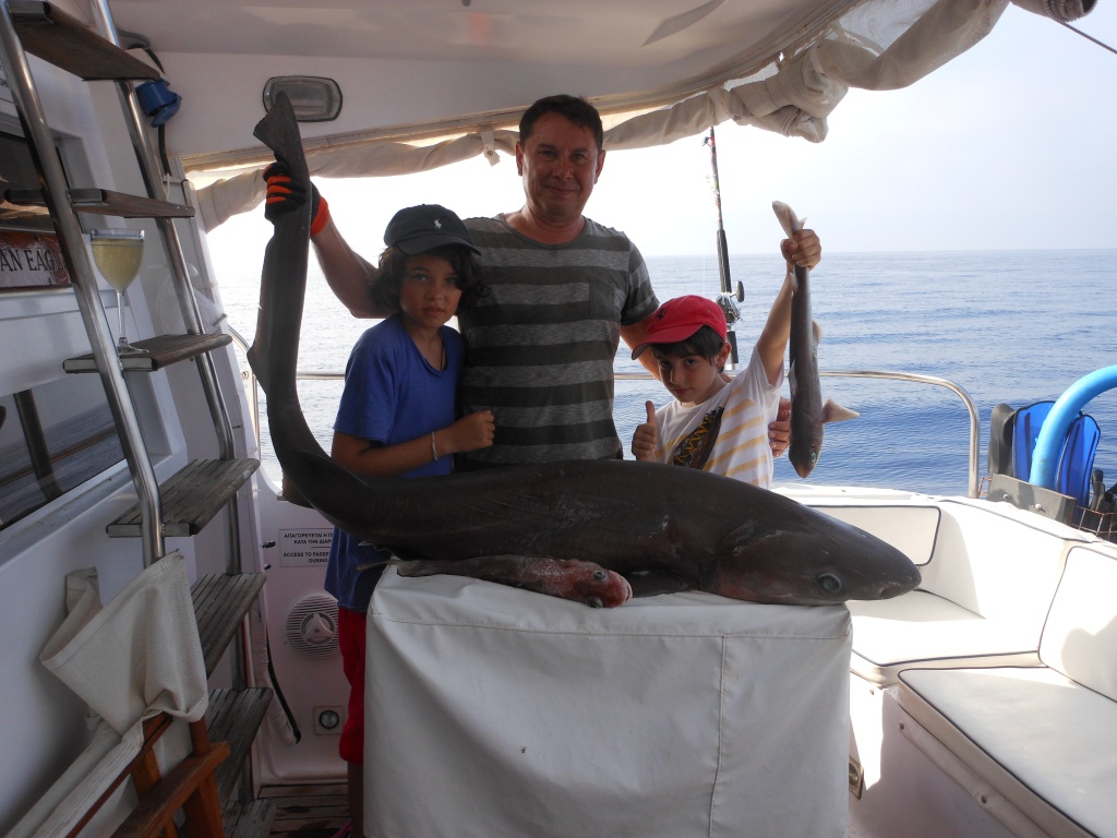 рыбалка на акул кипр