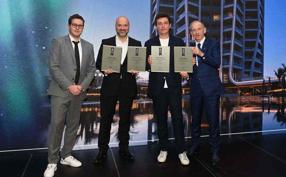 BBF получил пять наград премии European Property Awards