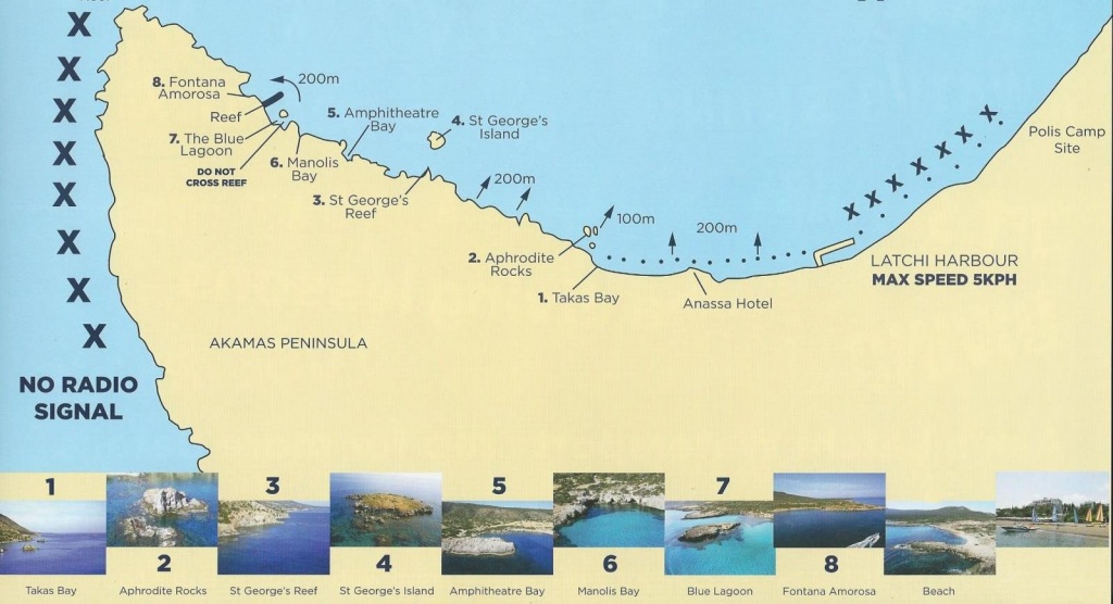 The route from Latchi to Blue Lagoon