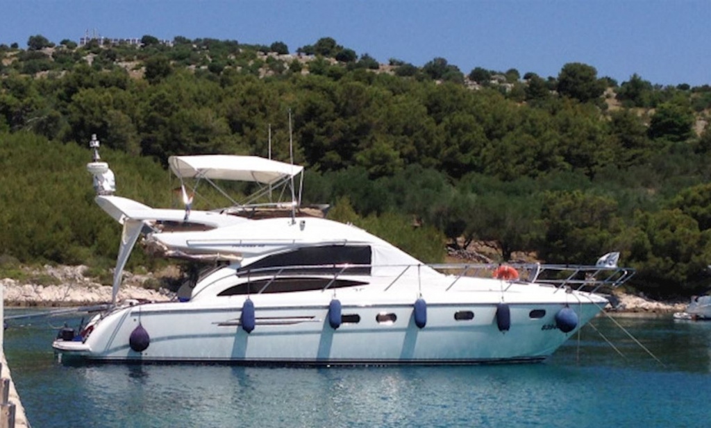 Yacht Princess 420 for private charters in Cyprus