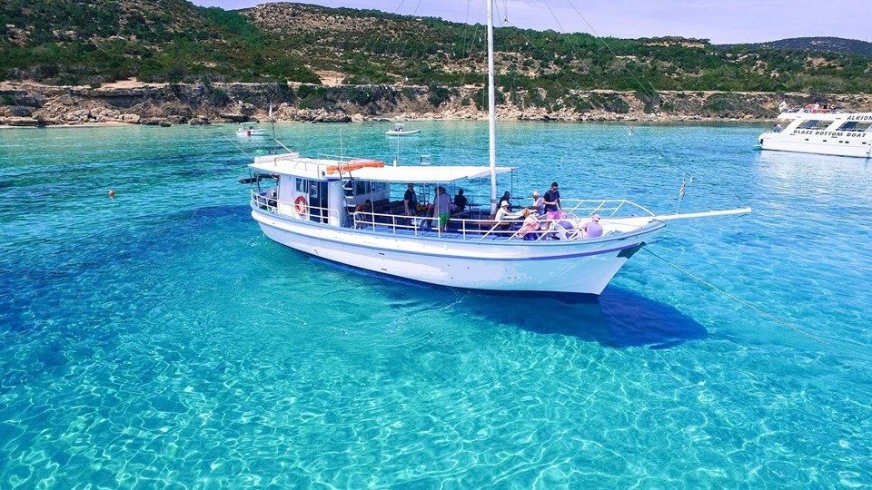 Traditional Greek yacht for hire in Latchi